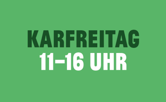 Gartencenter Kremer. Die Naturtalente | Karfreitag ge&ouml;ffnet